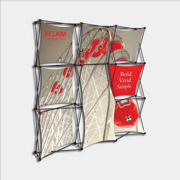 Xclaim 8ft Fabric Popup Display Kit 05